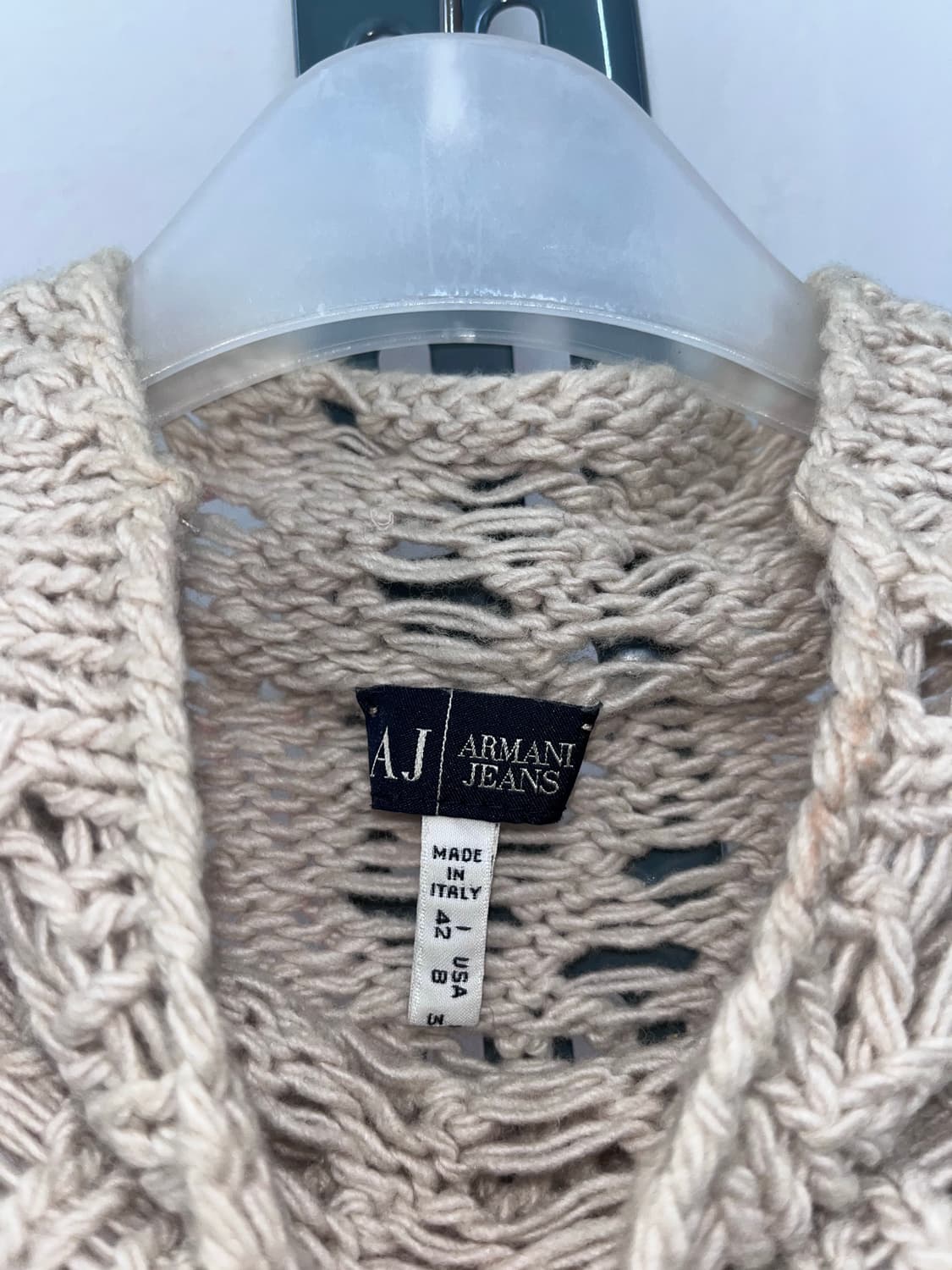 Armani jeans crop knit 상품이미지2