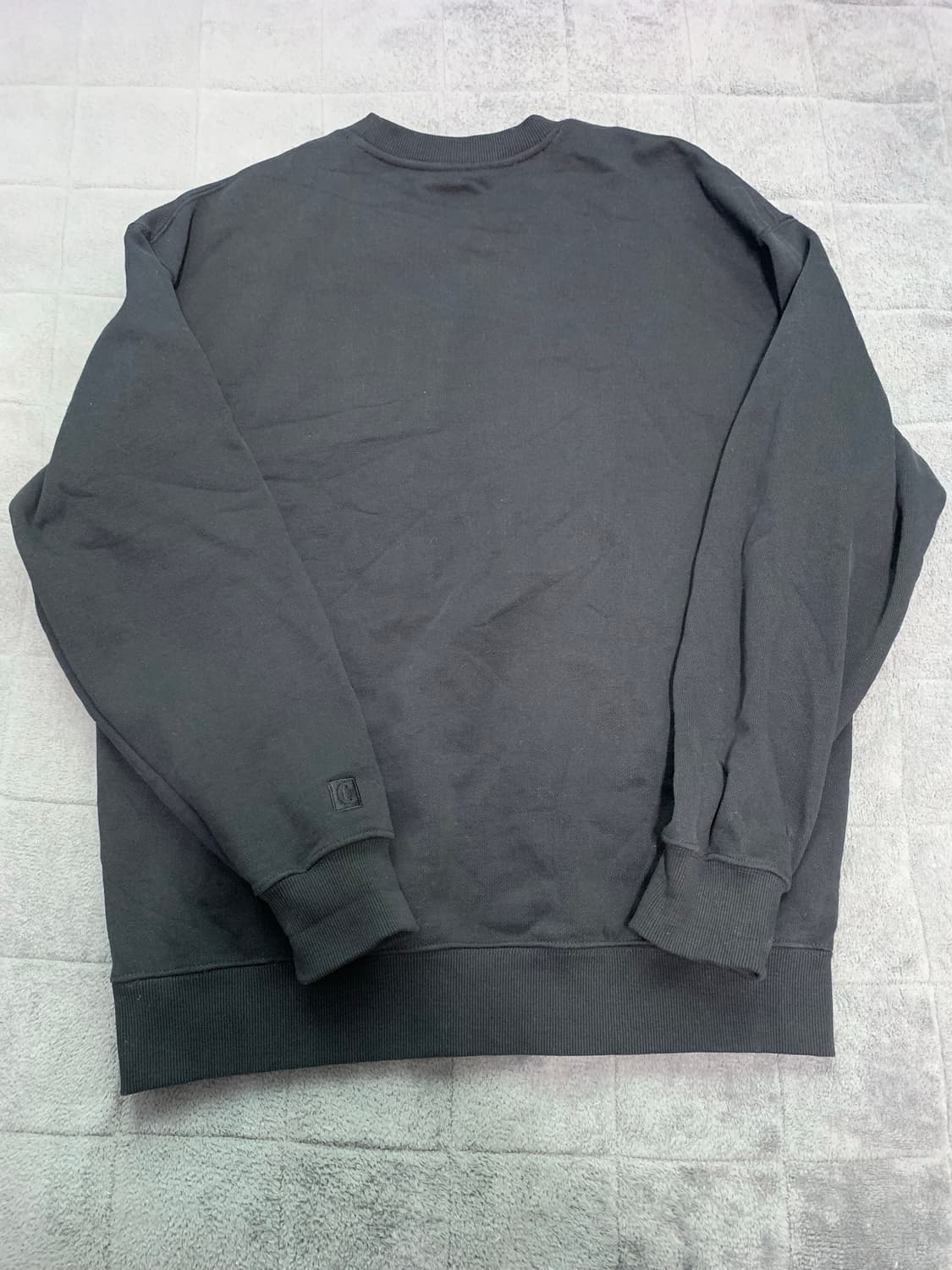 커버낫 맨투맨 블랙 M 상품이미지7