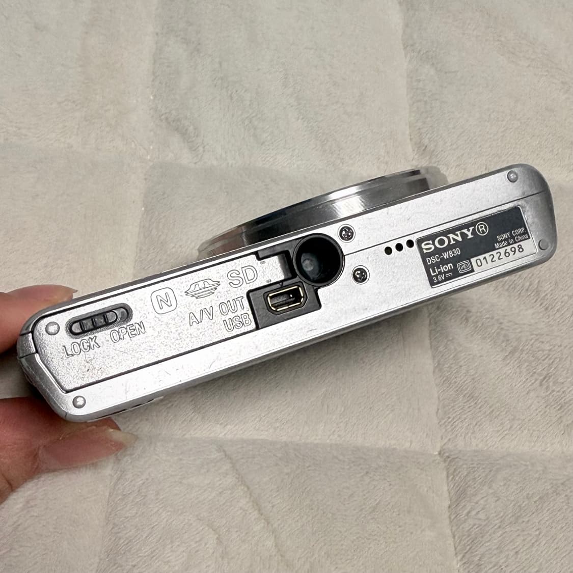 소니 사이버샷 DSC-W830 실버 디카 상품이미지3