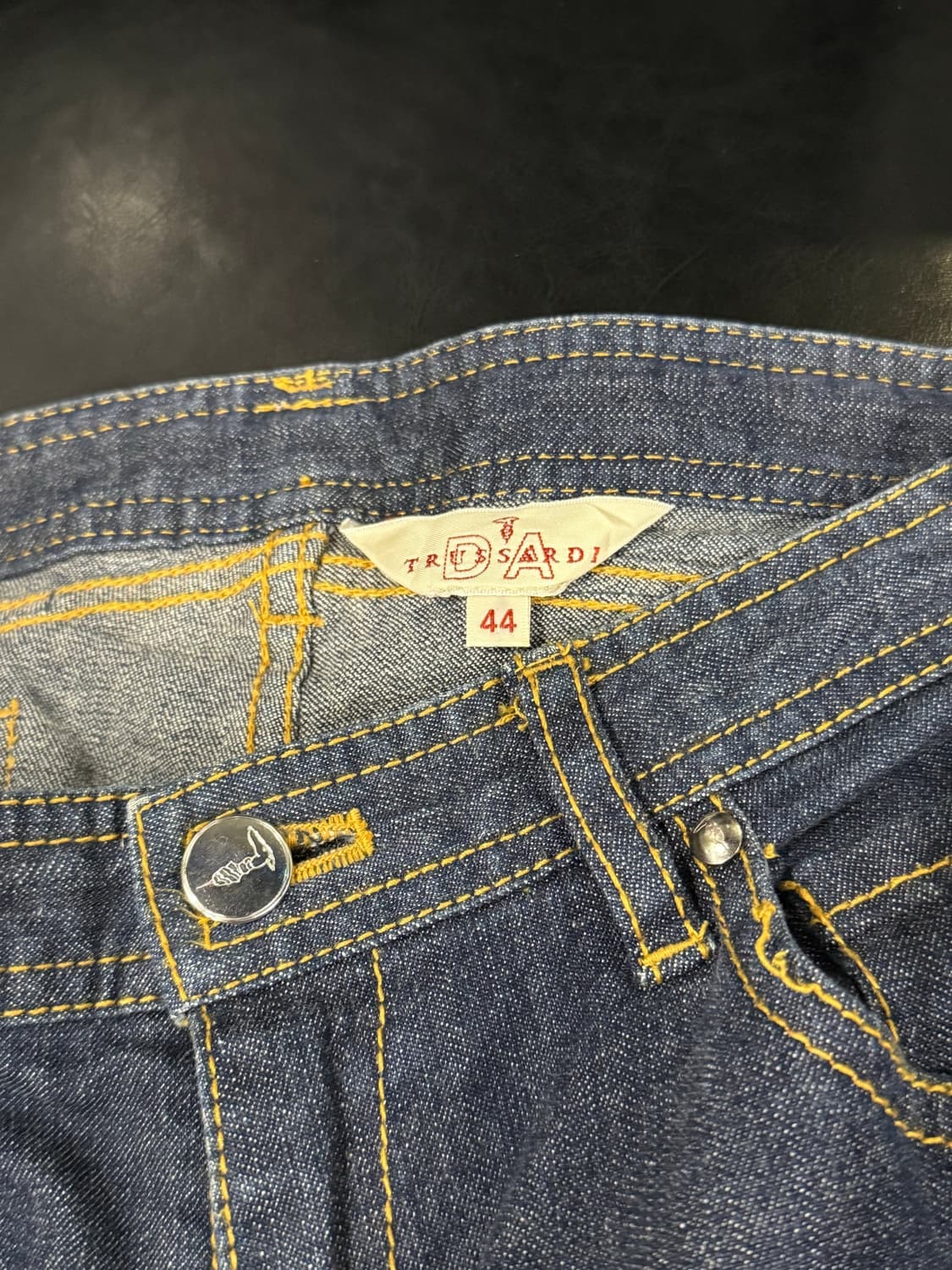 Trussardi 데님 팬츠 진청 세미 부츠컷 상품이미지6