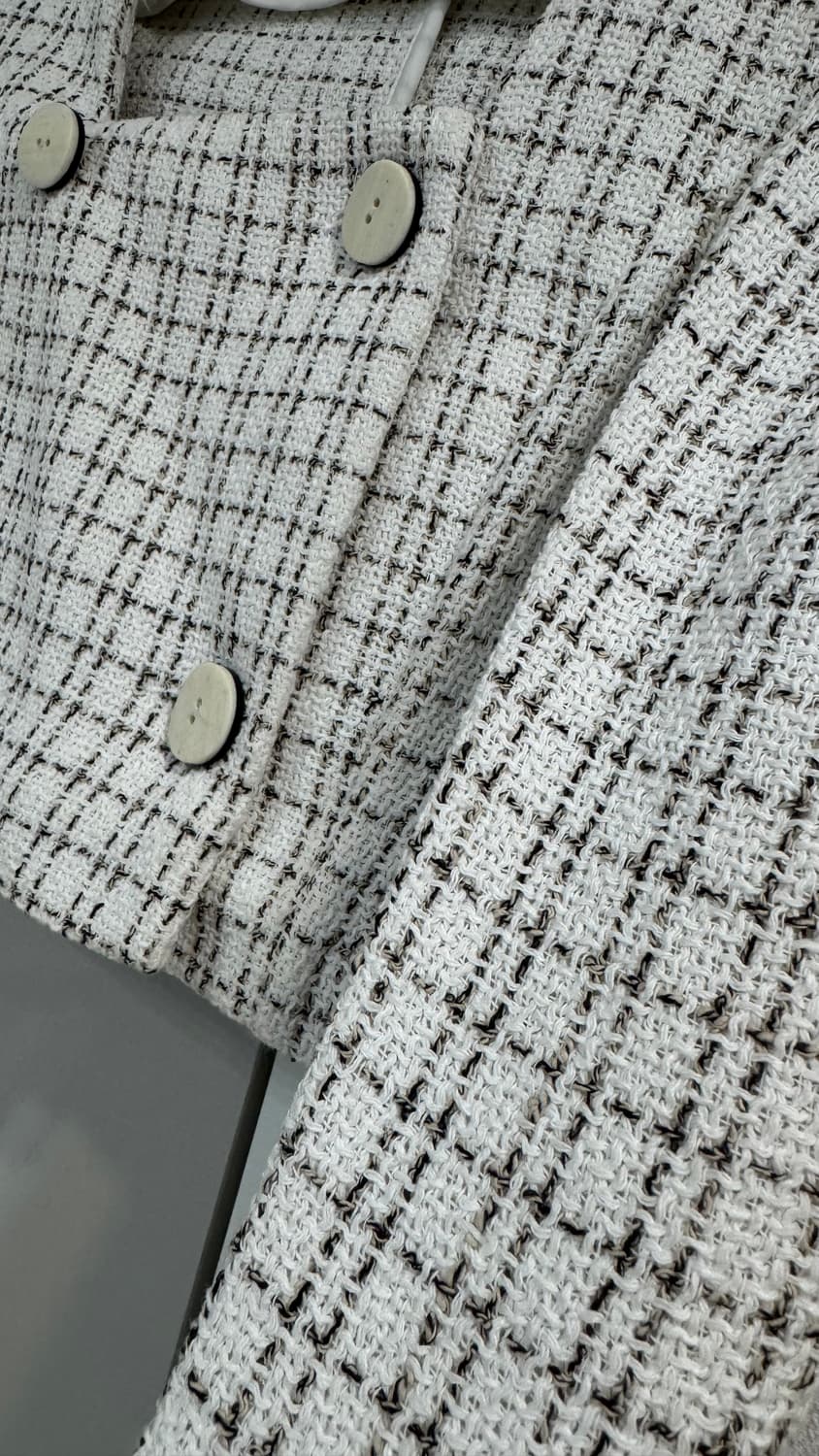 러브미우 트위드셋업 상품이미지2