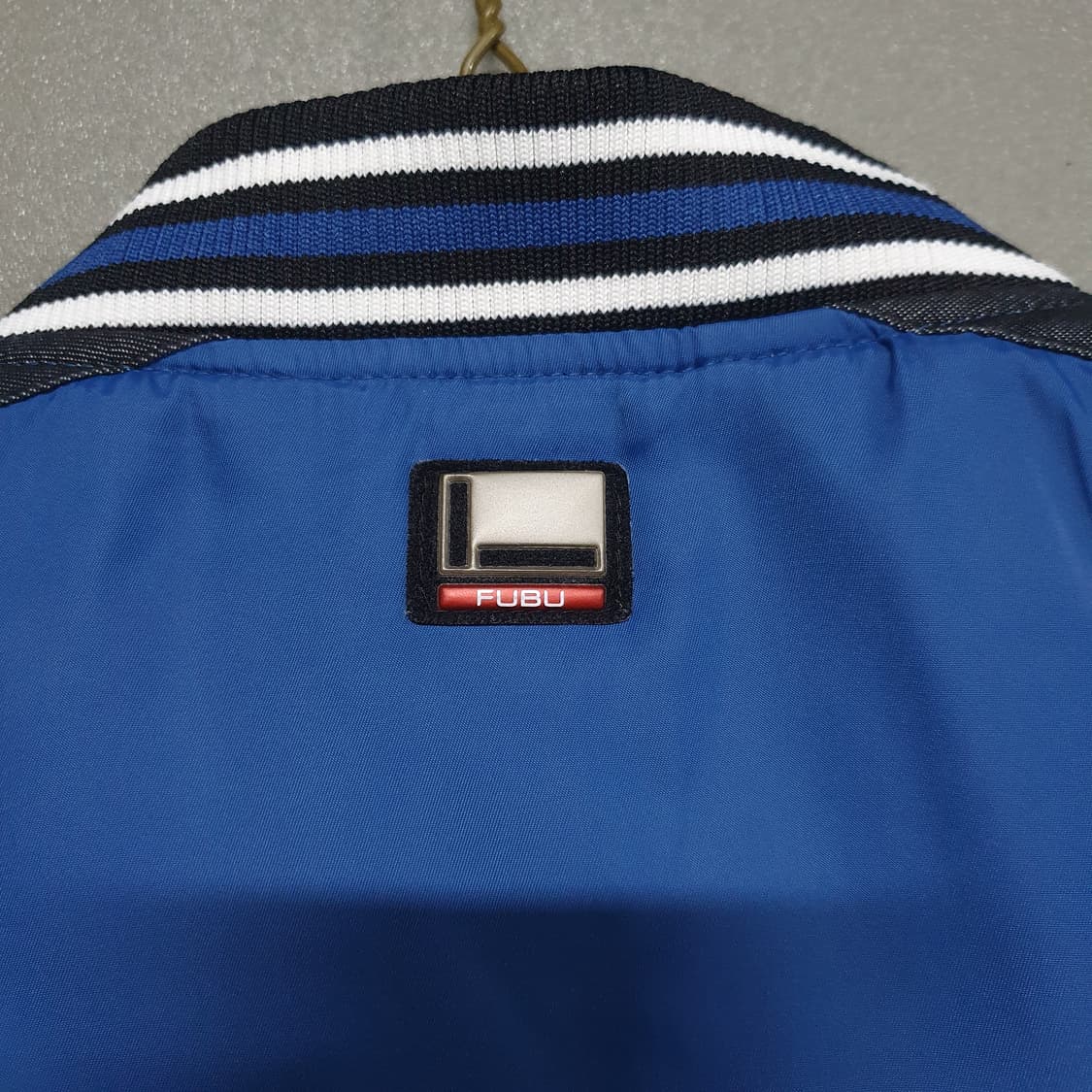 실측 XL) 후부 FUBU 힙합 빅로고 올드스쿨 스타디움 자켓 누빔 점퍼 상품이미지9