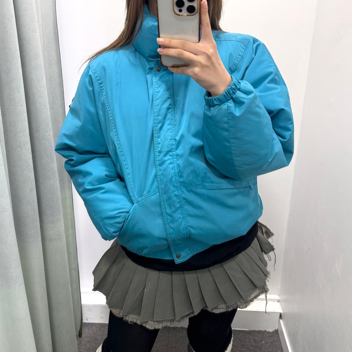 몽클레어 블루 다운 패딩 상품이미지6