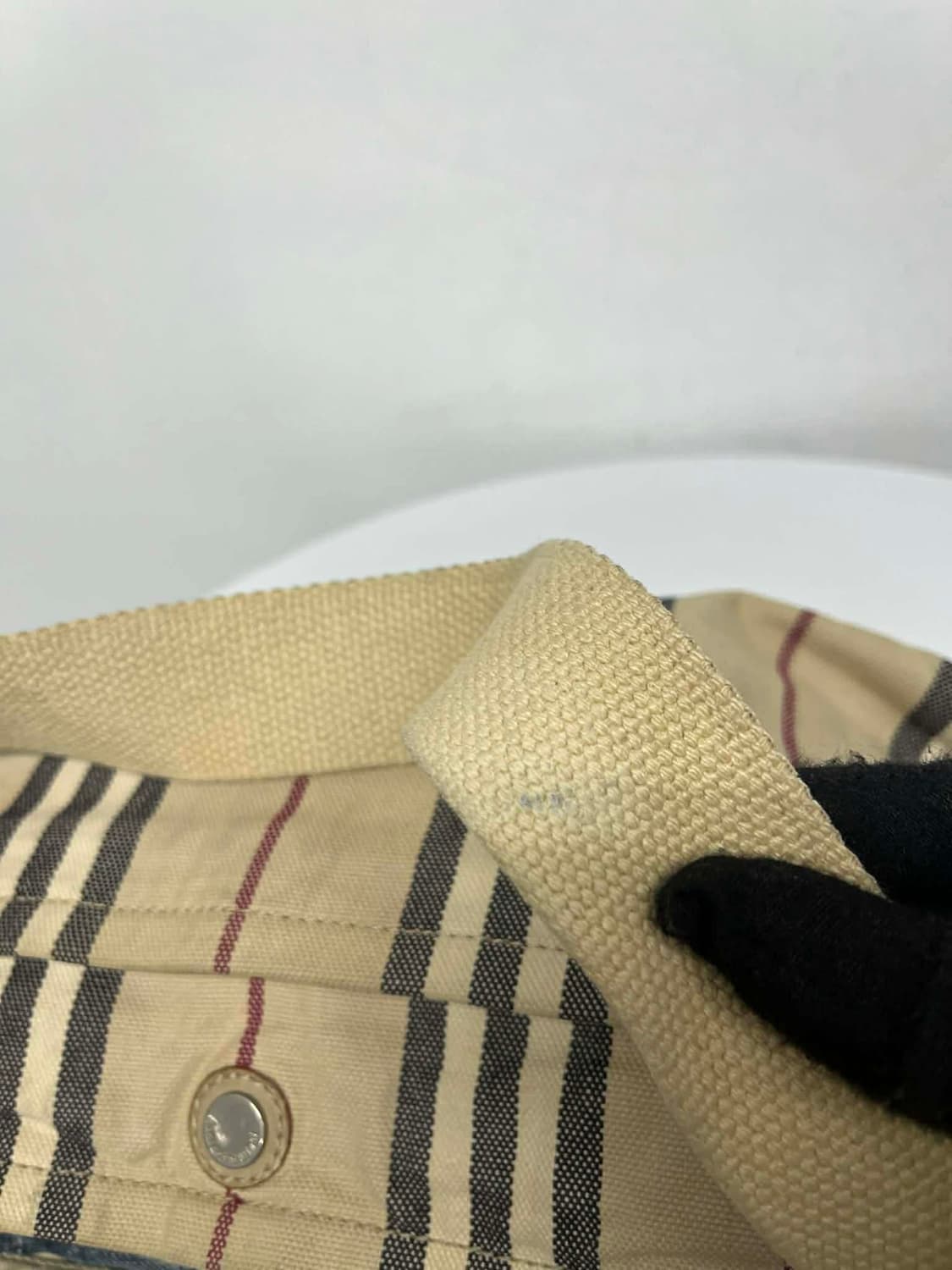 버버리 정품 노바체크 캔버스 숄더 토트백 상품이미지10