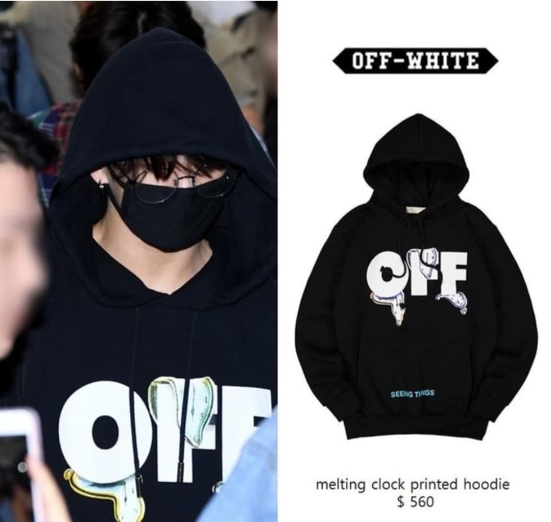 [셀럽 아이템🔥] BTS 정국 오프화이트 오버 후드 상품이미지9