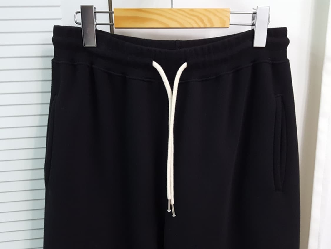 제로 조거 팬츠 블랙 L 상품이미지2