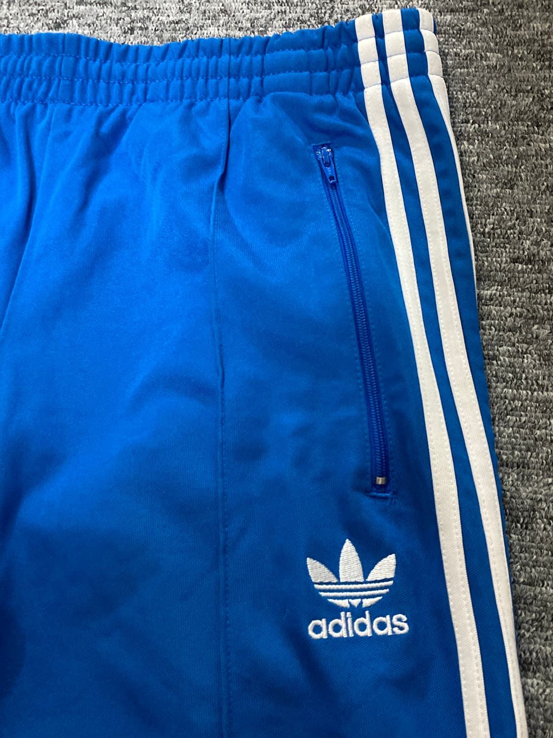 아디다스 삼선 트레이닝 트랙 팬츠 블루 100 상품이미지2