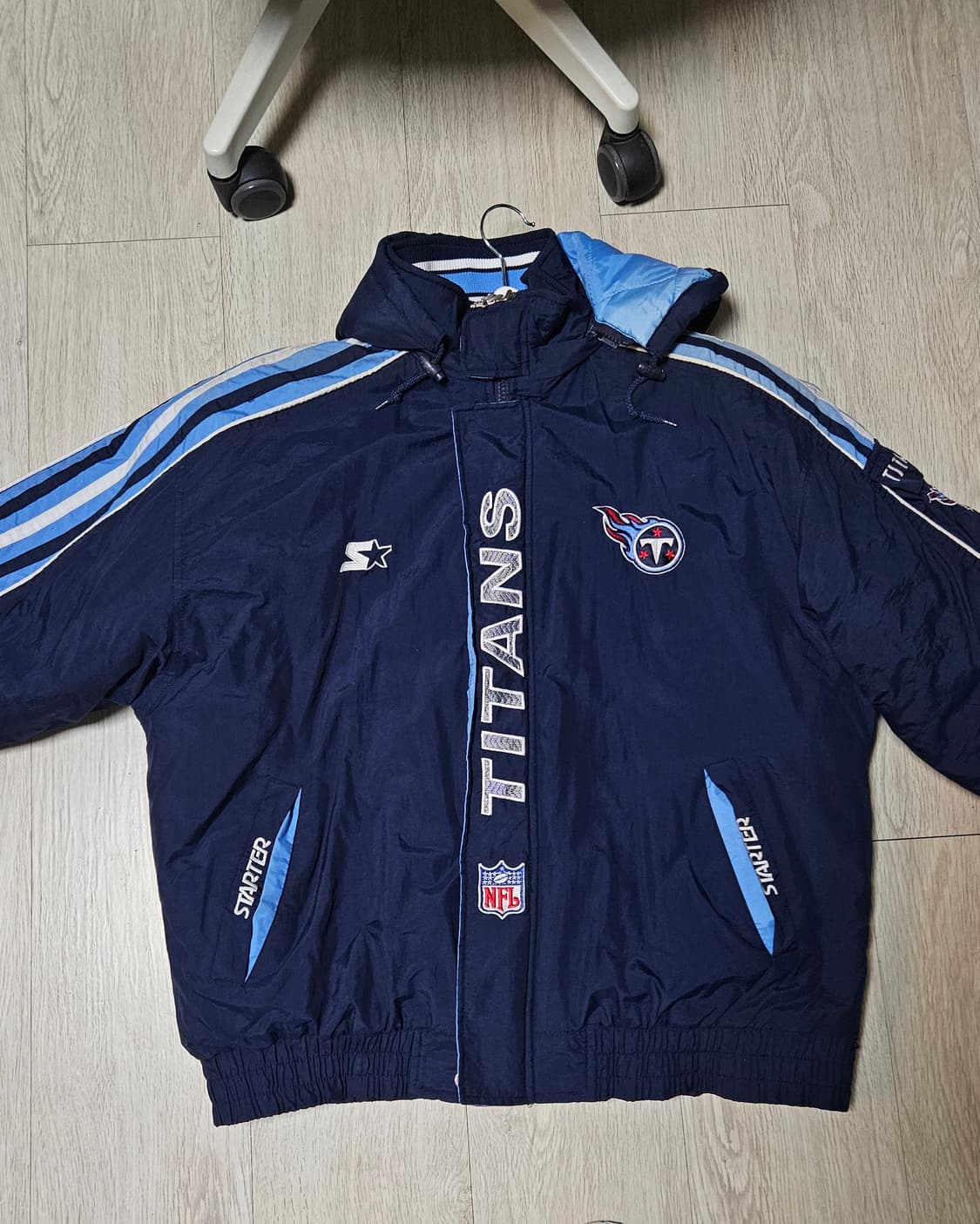 스타터 NFL 테네시 타이탄스 팀 자켓 L
점퍼 상품이미지2