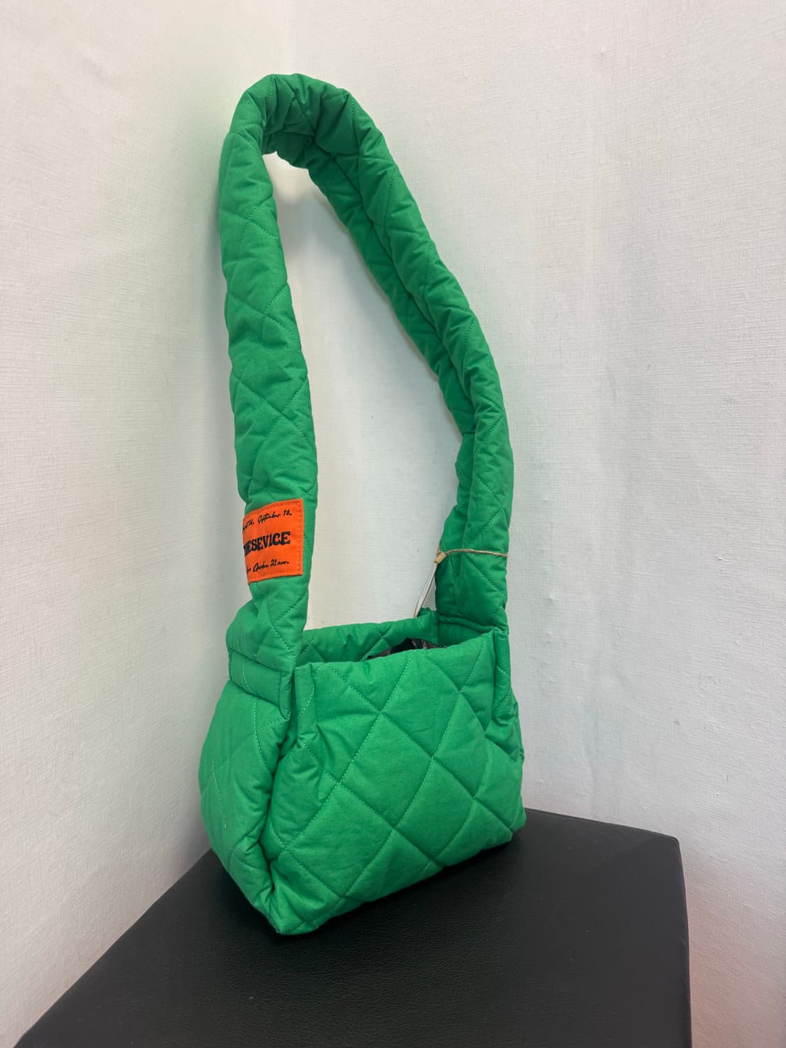 타입서비스 퀄팅 숄더백 크로스백 가방 그린 이선빈 착용 상품이미지7