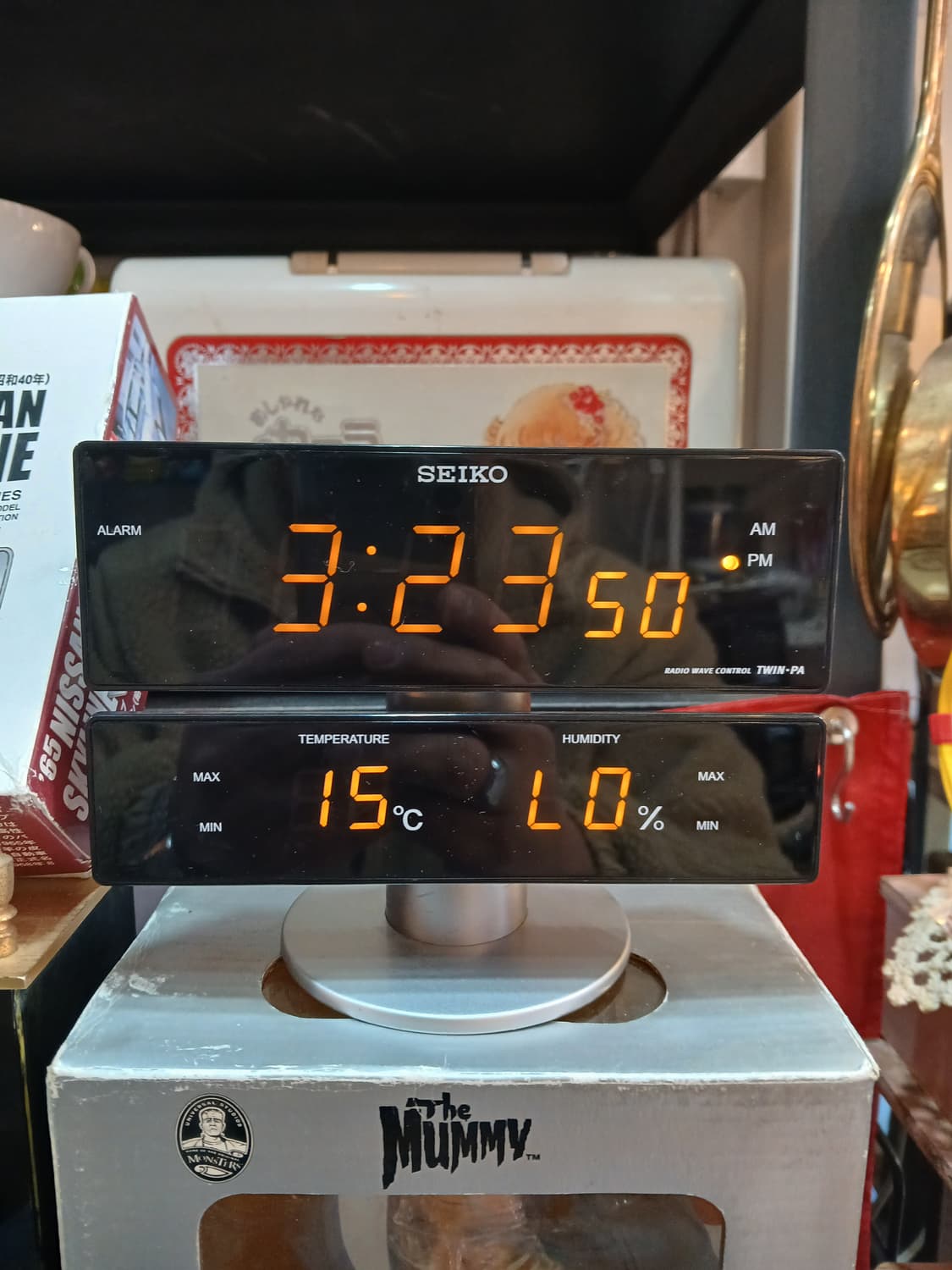 세이코 디지털 탁상시계 상품이미지1