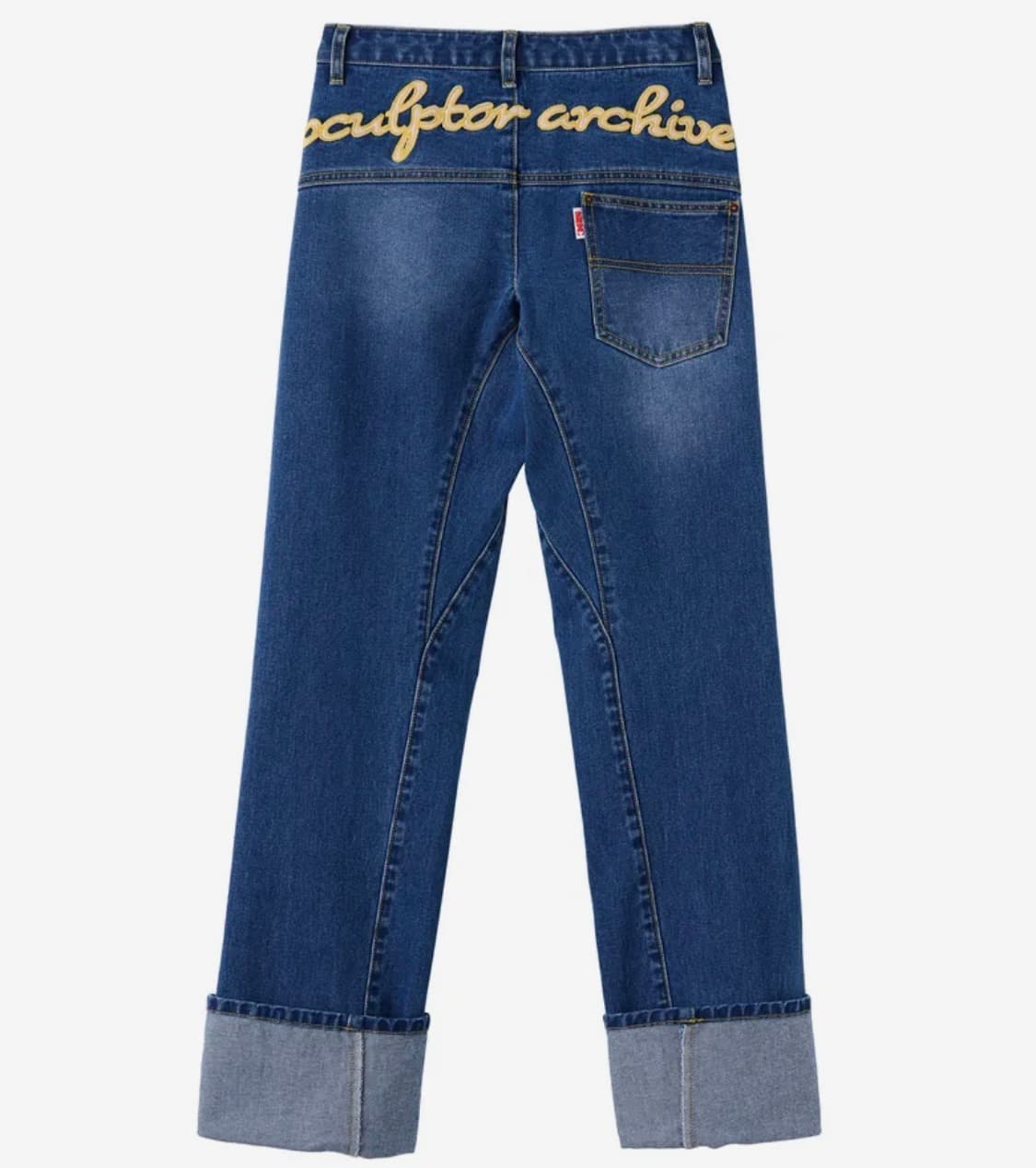 sculptor Applique Roll-Up Denim 상품이미지1