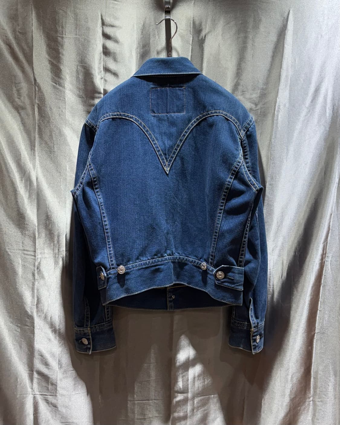 S 리바이스 웨스턴 투포켓 중청 데님자켓 상품이미지3