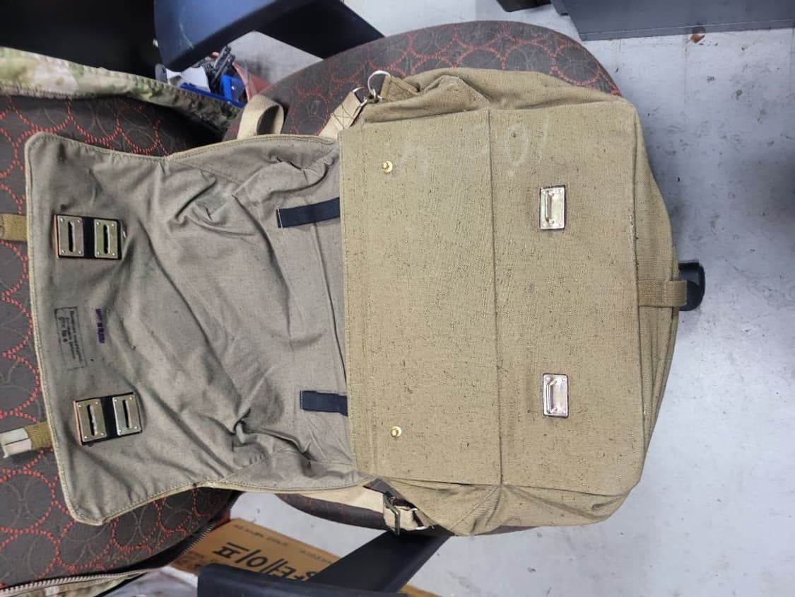 러시아군 의료용 캔버스 숄더백 상품이미지6