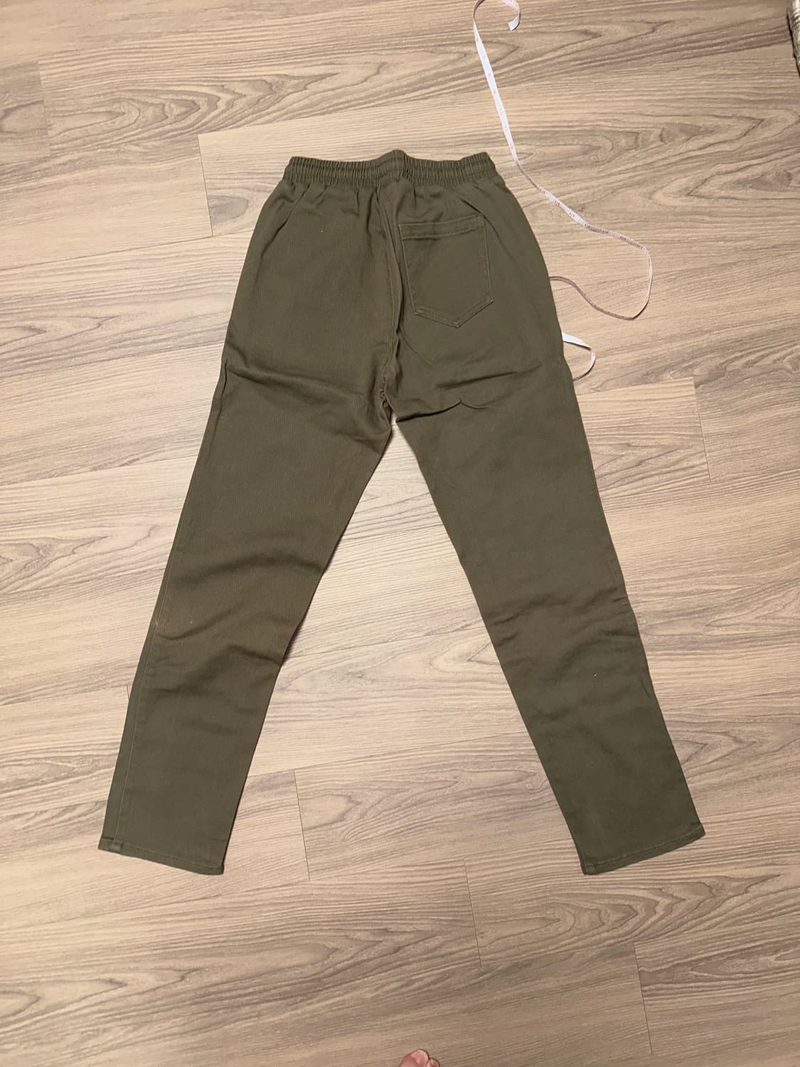 테이퍼드핏 올리브팬츠 바지 상품이미지2