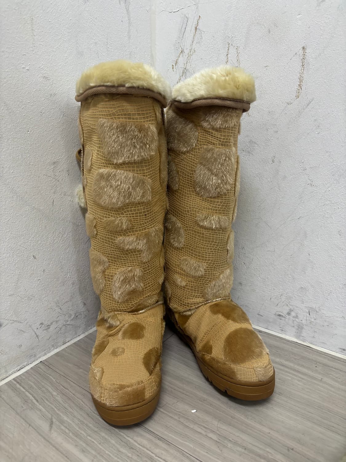 [Mori Girl] kawaii Lace Detail Beige Boo 상품이미지7