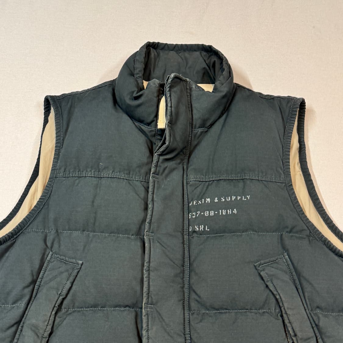 XL) 데님앤서플라이 덕다운 오리털 패딩 조끼 베스트 상품이미지2