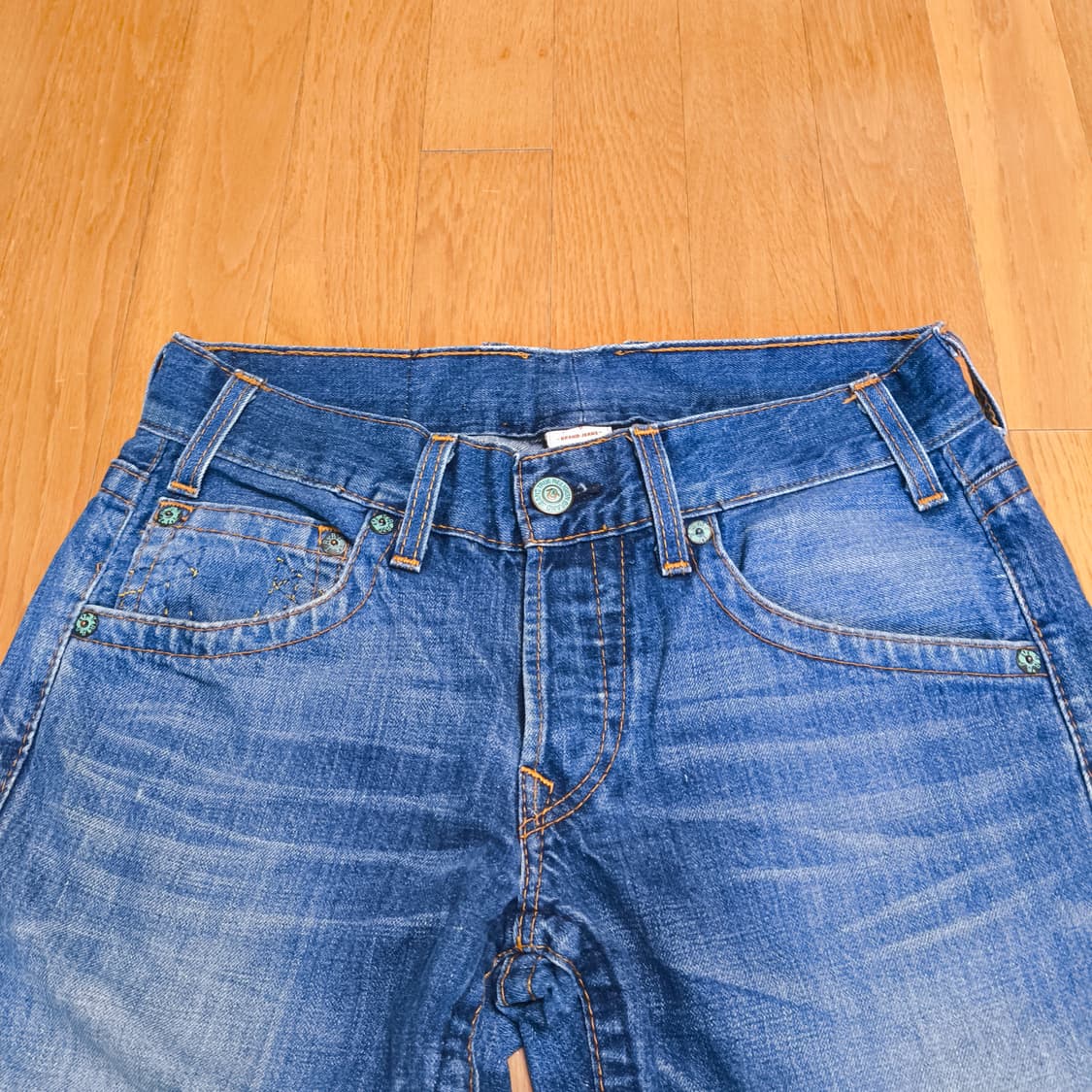 [31, Made in USA] 트루릴리전 지퍼 포켓 진 상품이미지1