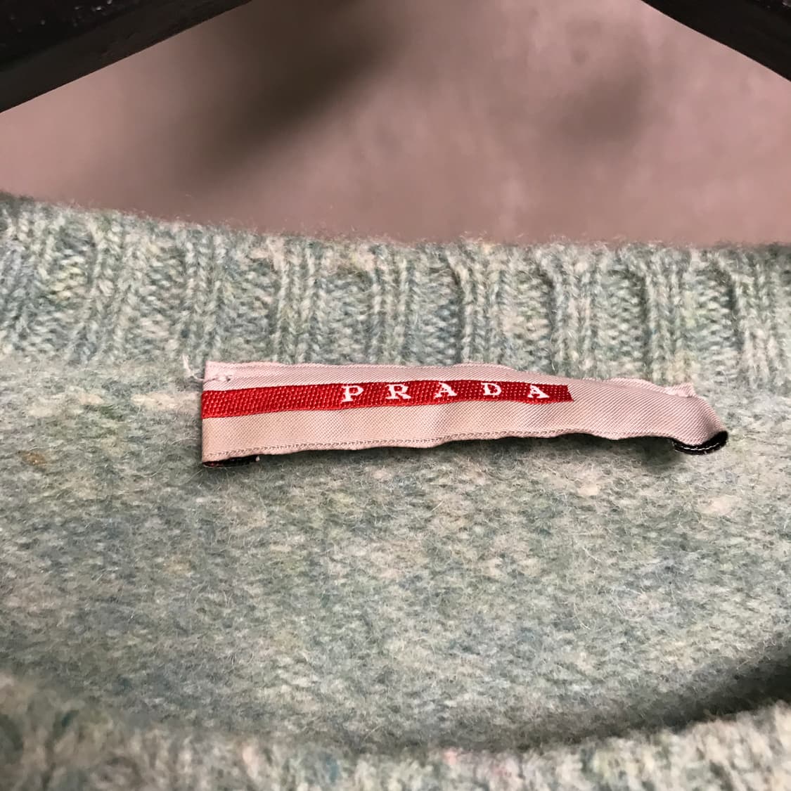 프라다 스포츠 패치 니트 민트 50(W) 상품이미지4