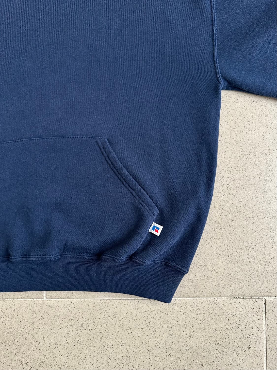 90s 빈티지 러셀 후드 네이비 L 상품이미지3