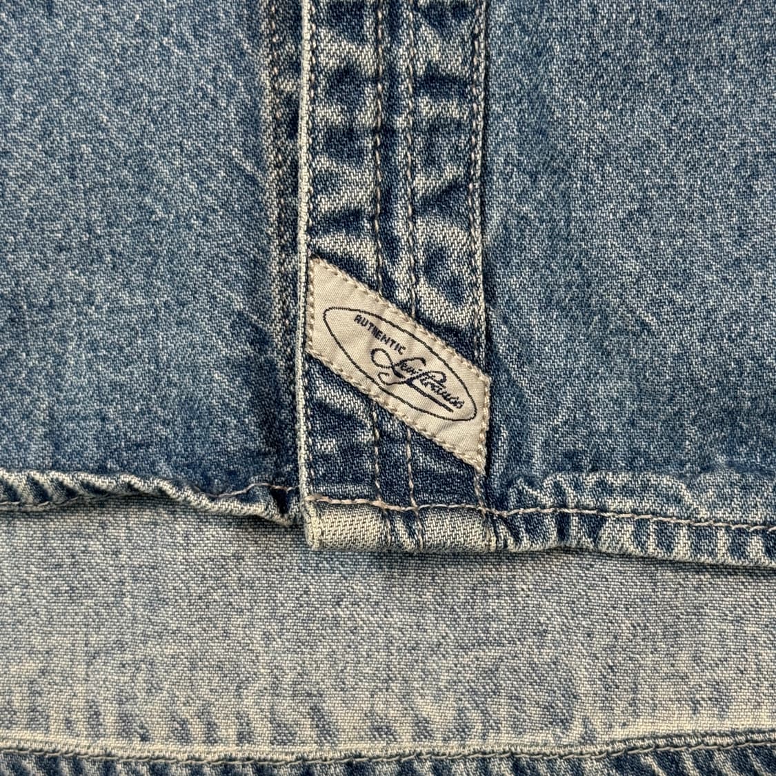 XL) 리바이스 투포켓 워크 데님 셔츠 자켓 T버튼 타입 W27 상품이미지8