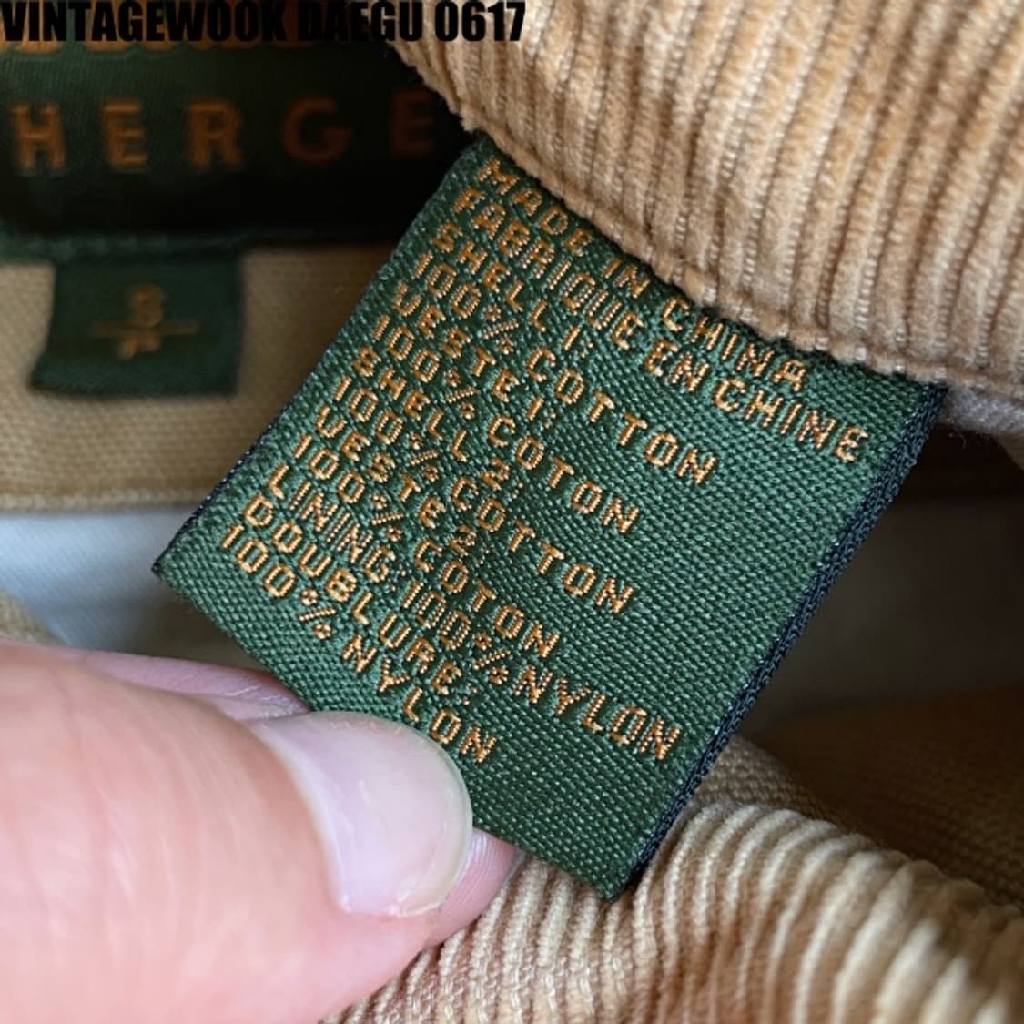 팀버랜드 빈티지 워크 자켓 상품이미지3