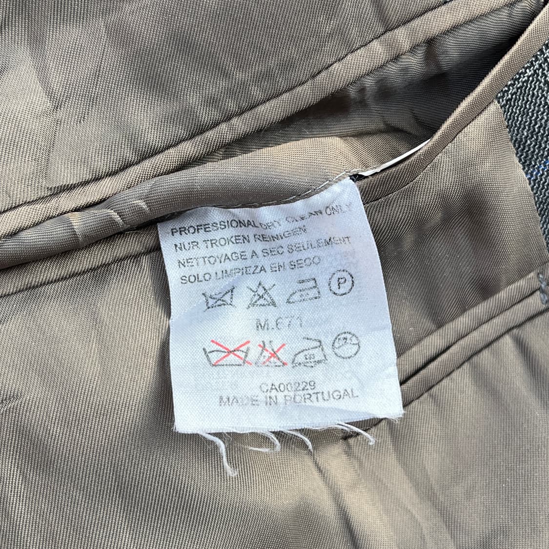 Aquascutum 빈티지 수트 셋업 (실측확인) 상품이미지6