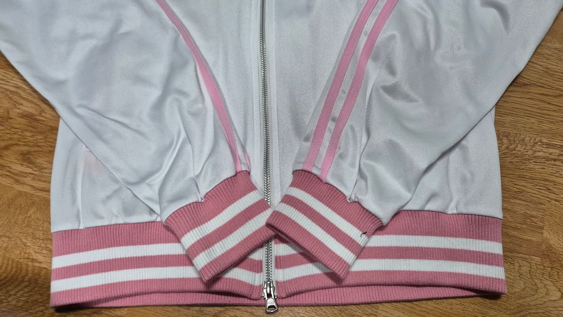 LECYTO Varsity Tracktop_WHITE 상품이미지6
