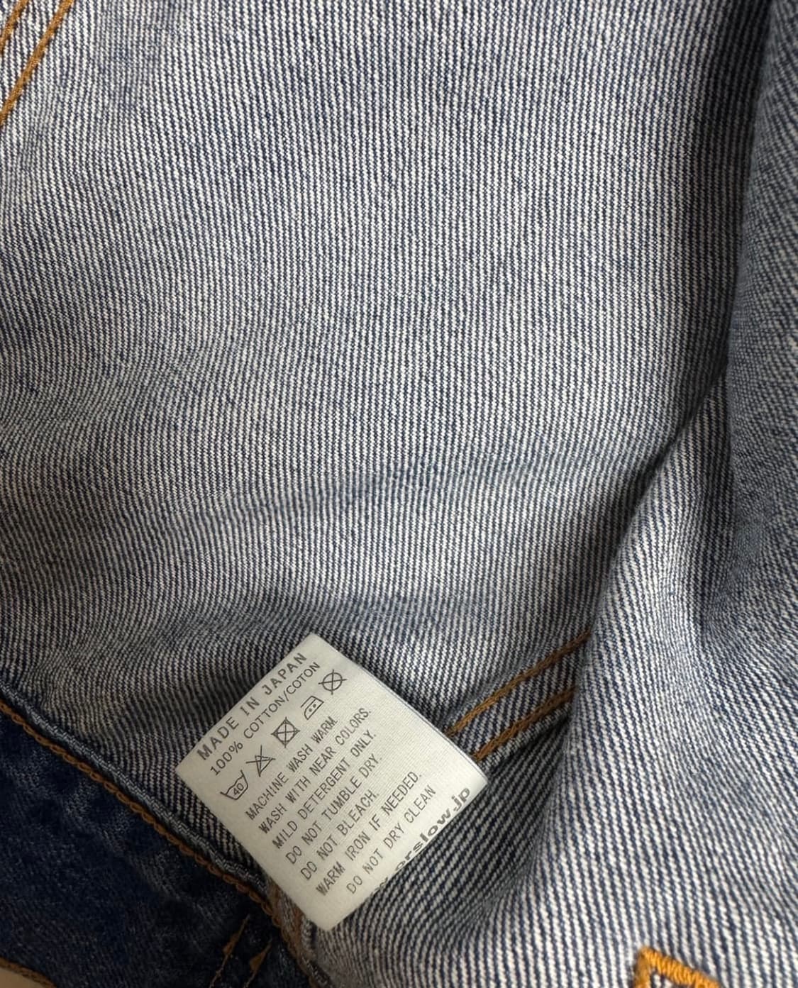 오어슬로우 타입3 3rd 데님자켓 상품이미지3