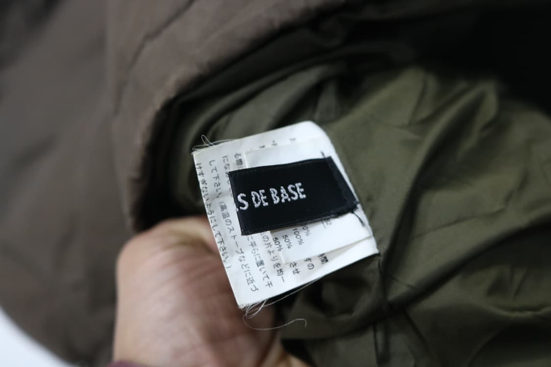 AS KNOW AS DE BASE 빈티지 브라운 후디 다운 패딩 (M) 상품이미지10