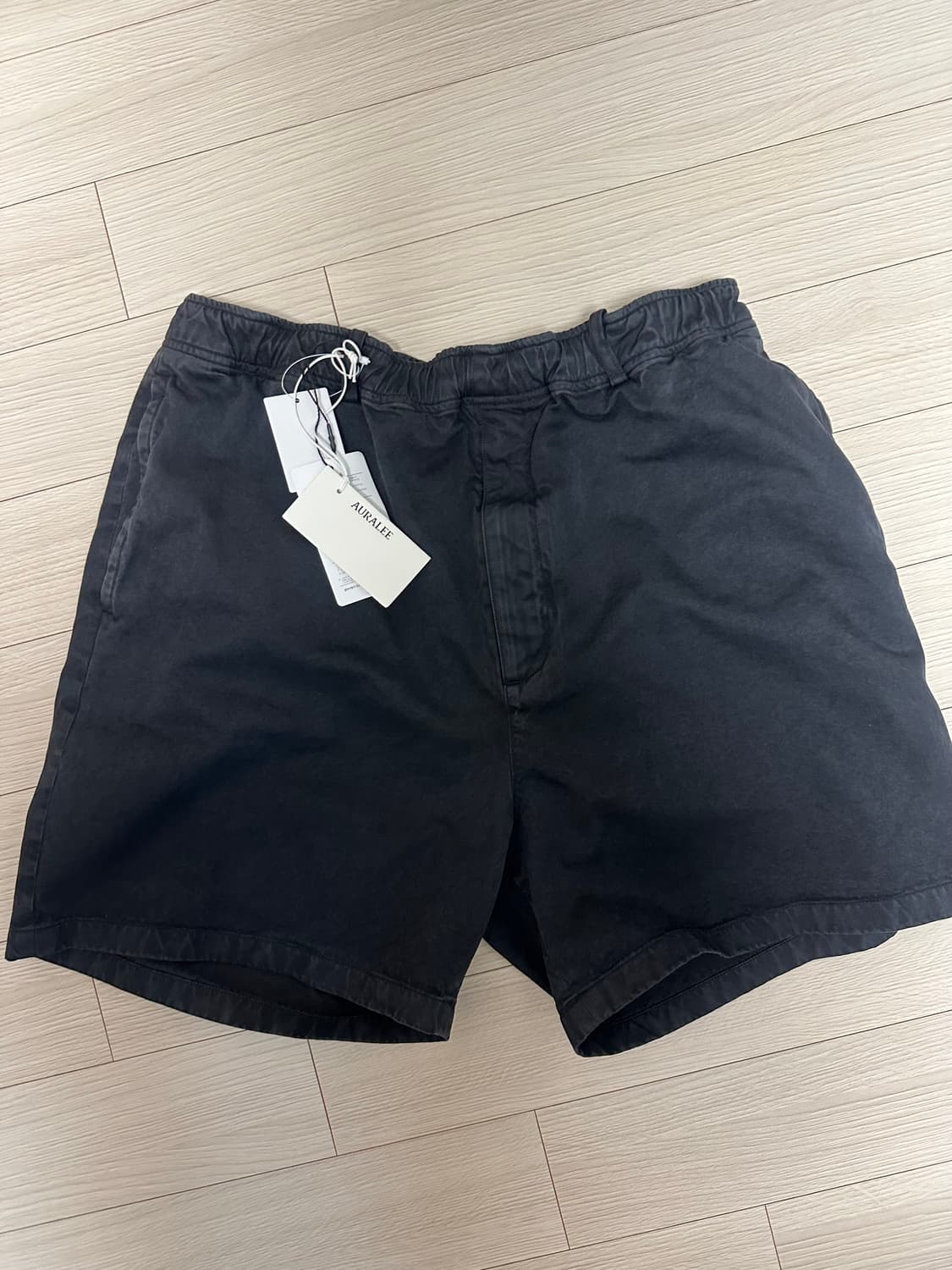 26ss 오라리 가먼트다이 쇼츠4 새상품 상품이미지3