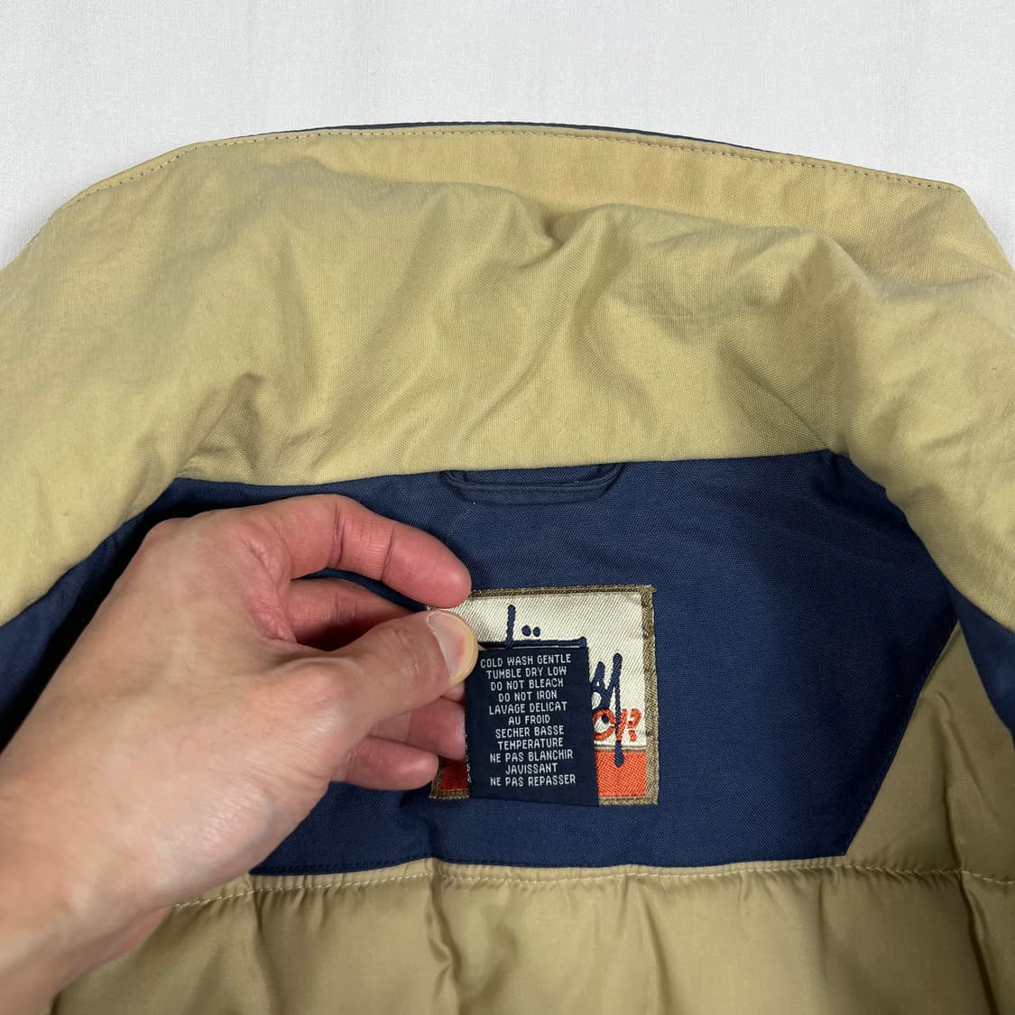 90‘s 스투시 stussy 아웃도어 s 로고 다운 패딩자켓 상품이미지7