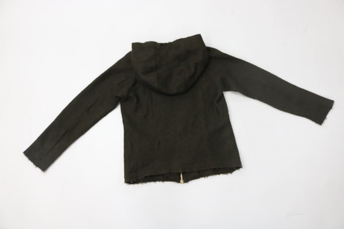 로어 roar 빈티지 앙고라 혼방 다크 브라운 후드 집업 (0) 상품이미지8