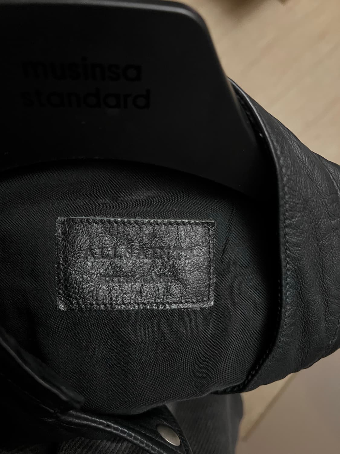 올세인츠 라이더 레더 가죽 자켓 XL 상품이미지4