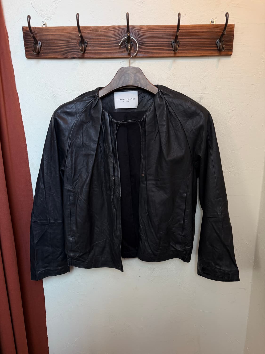 투모로우랜드 양가죽자켓 상품이미지1