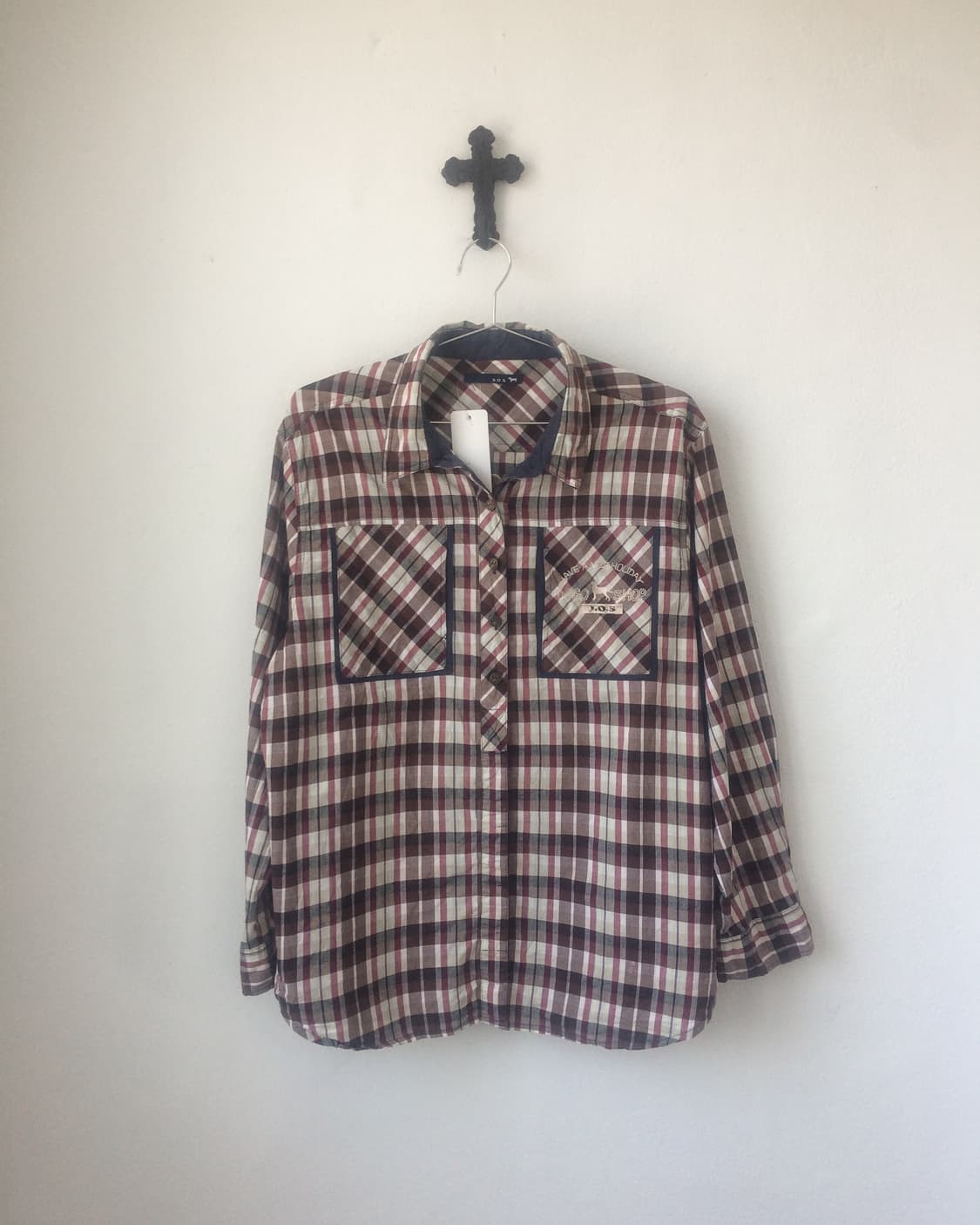 Check pattern shirt 상품이미지1