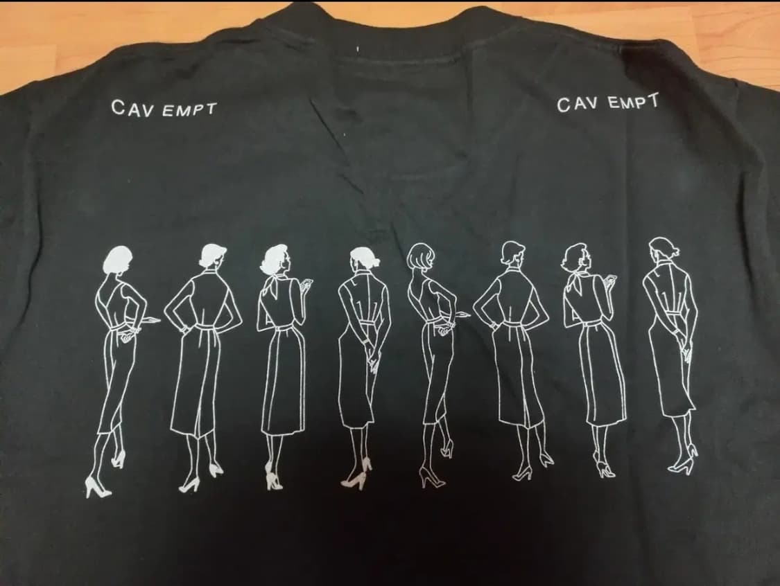카브엠트 BACK VIEW 티셔츠 블랙 상품이미지6