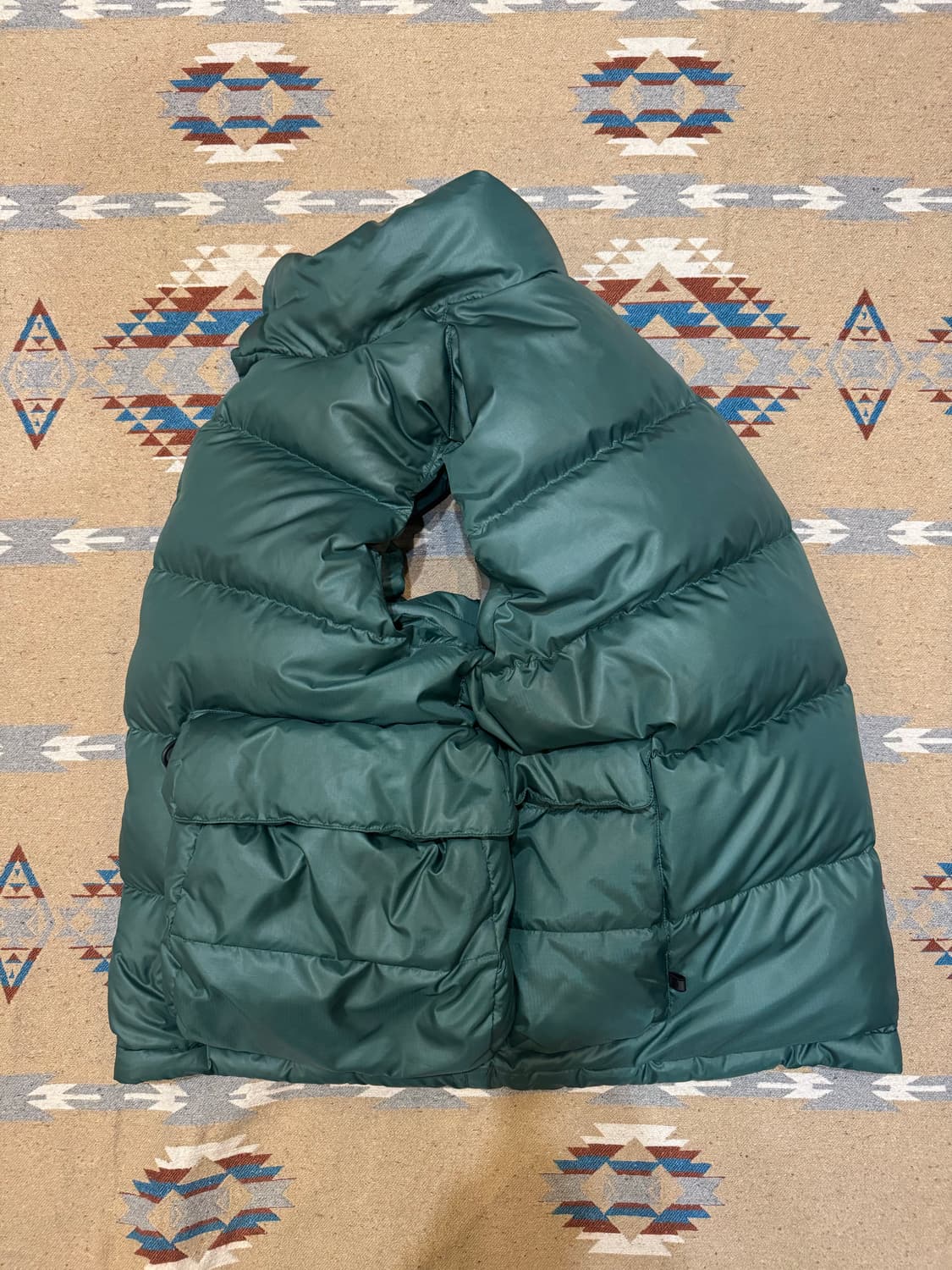 [M][100] 다이와피어39 테크 백패커 다운 베스트 그린  상품이미지6