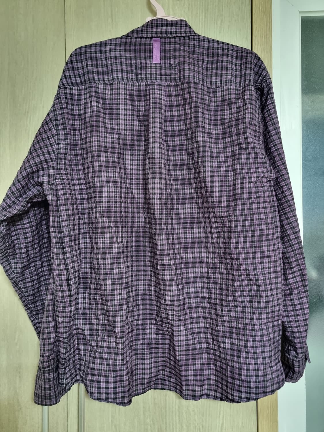 노매뉴얼 OVERDYED CHECK 셔츠 [m] 상품이미지4