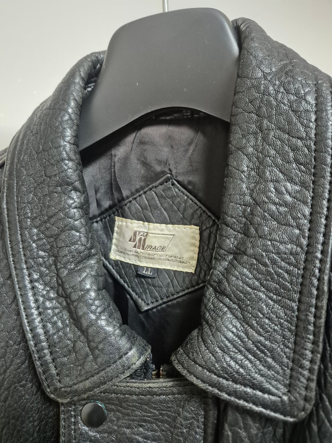 재패니즈 빈티지 오버사이즈 가죽자켓 상품이미지2