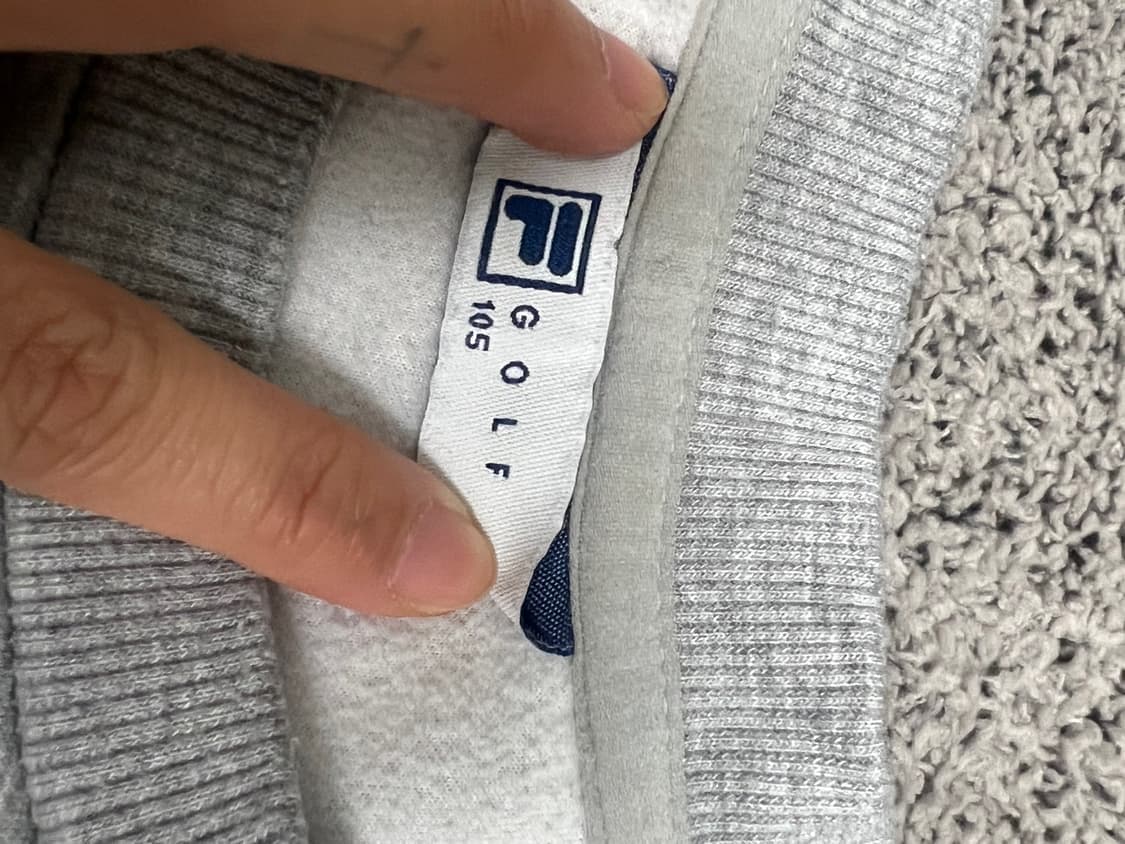 (105) 휠라 맨투맨 그레이 상품이미지3