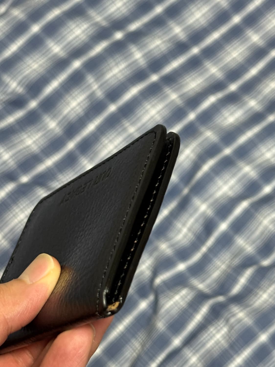 [OS] 아워레가시 26ss 카드 케이스 딥블랙 (A2268CDB) 상품이미지5