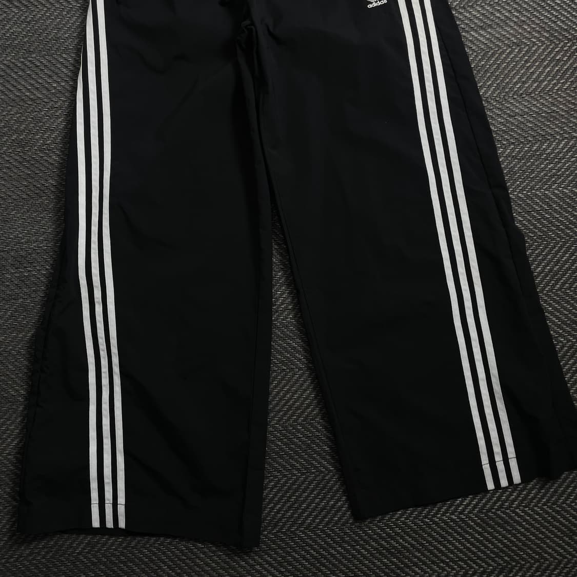 아디다스 신형 와이드 우븐 트랙 팬츠 블랙y 4176 상품이미지3