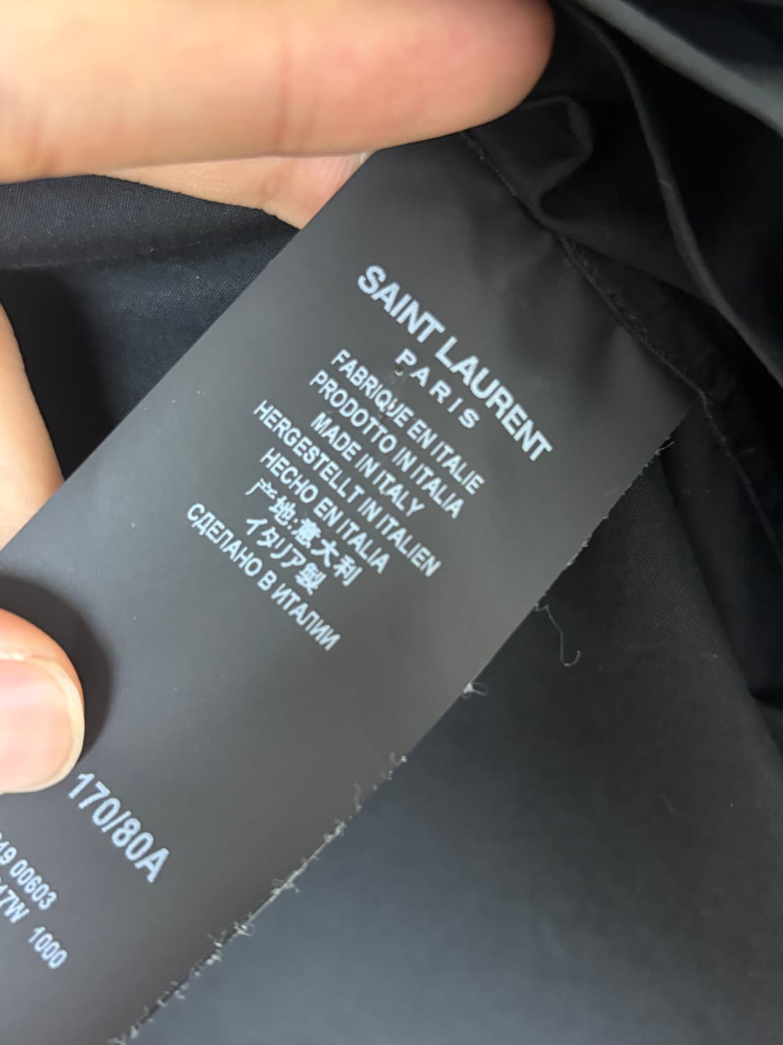 생로랑 차이나카라 셔츠 상품이미지6