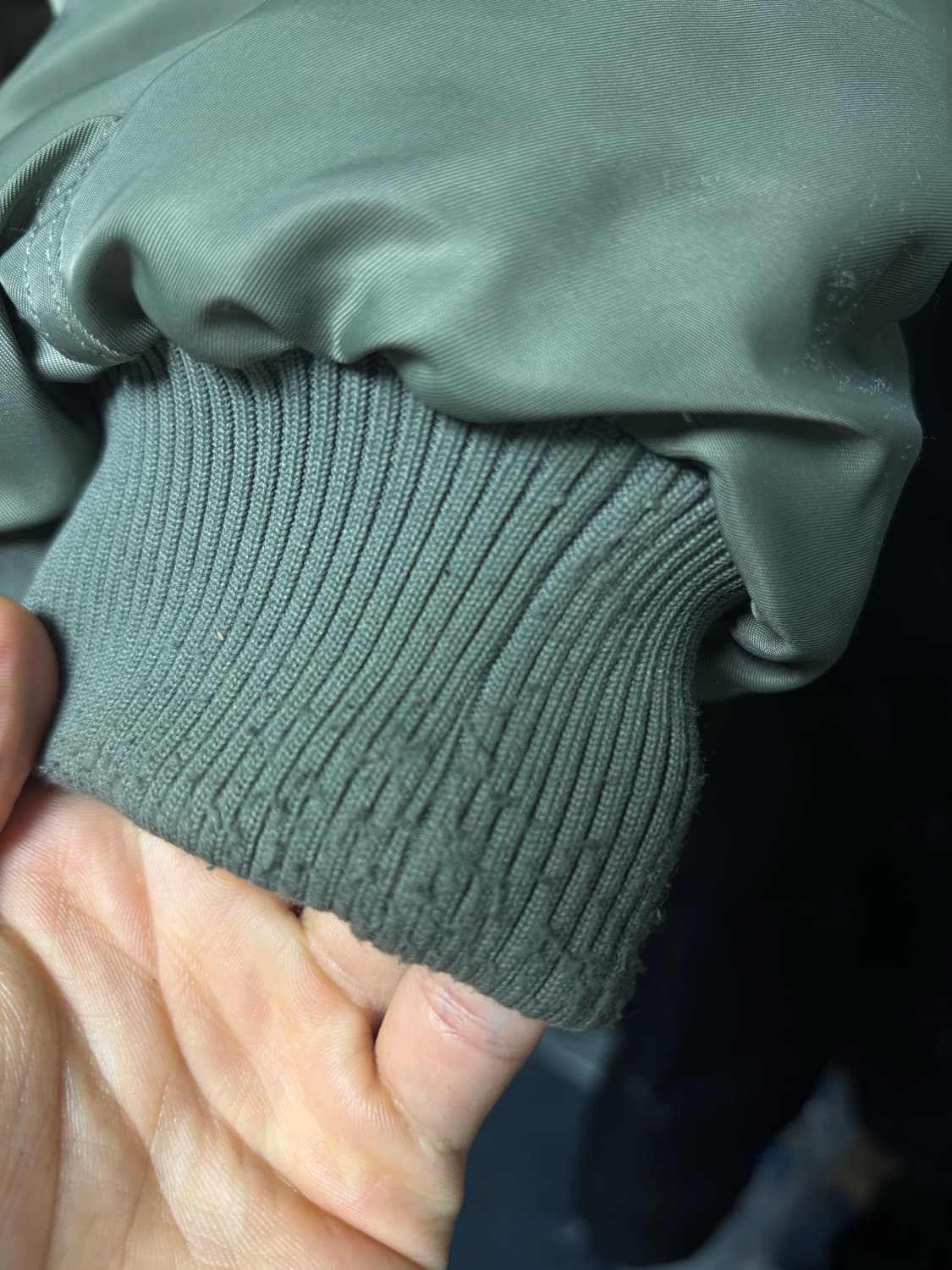 엔타이어 스튜디오 a2봄버 올리브 s사이즈 상품이미지3