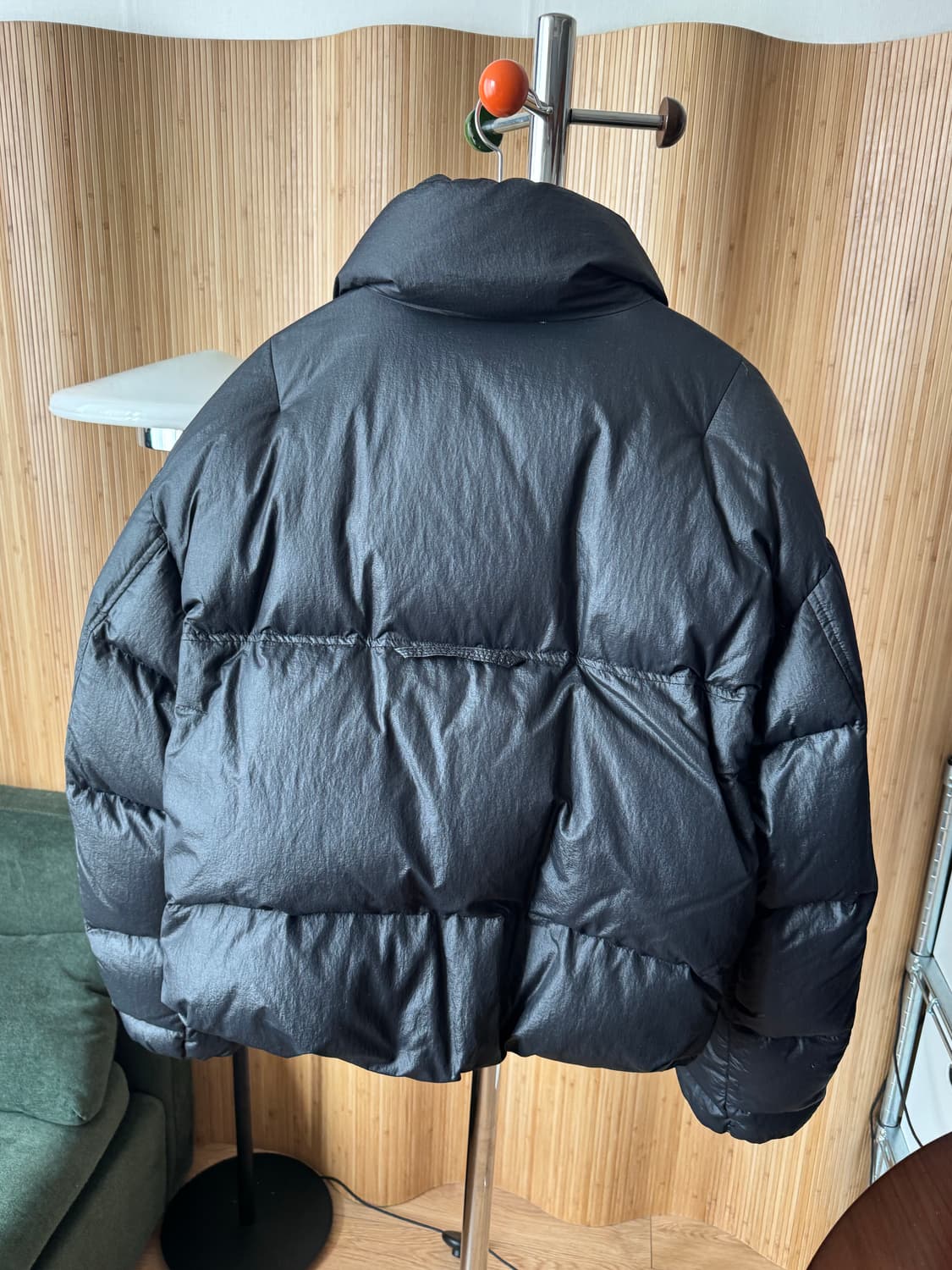 렉토 블랙 푸퍼 패딩 L (구스) 105 상품이미지6