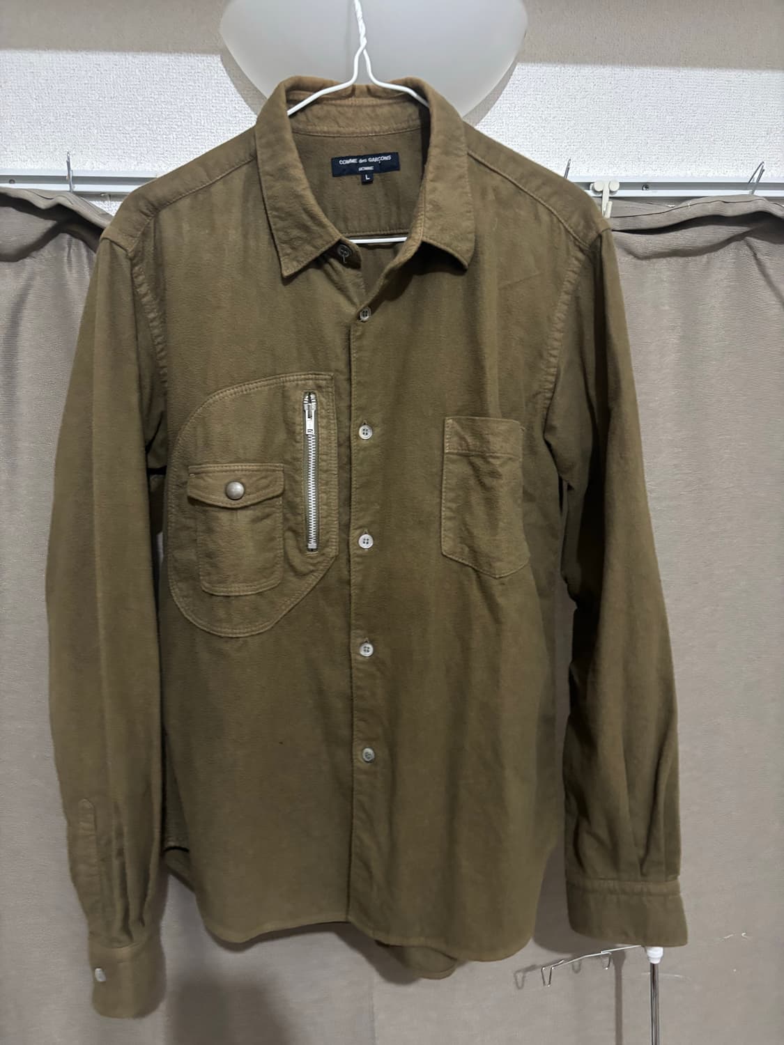 [L]06AW 꼼데가르송 옴므 셔츠 상품이미지1