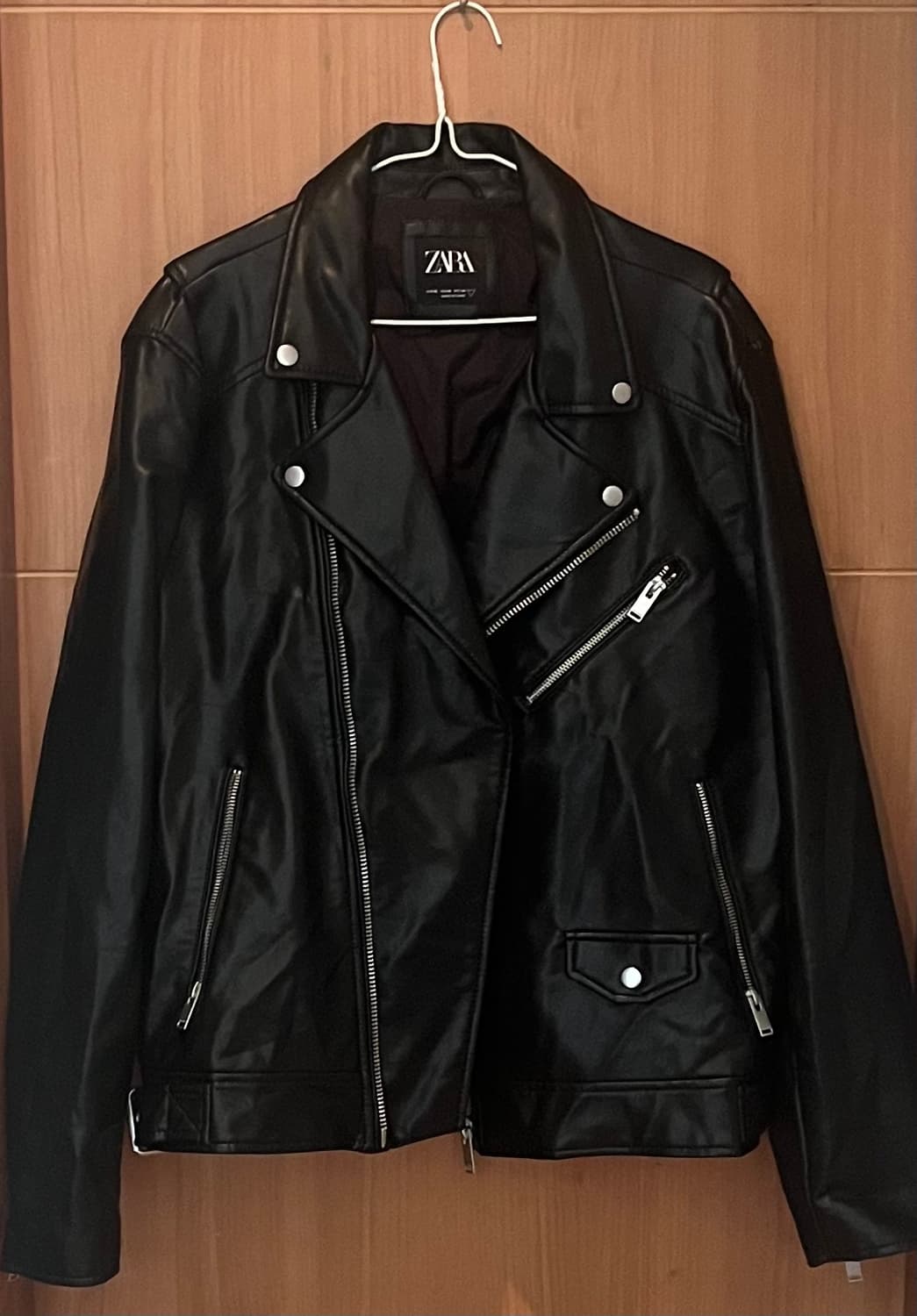 자라 블랙 라이더 자켓 XL 상품이미지1