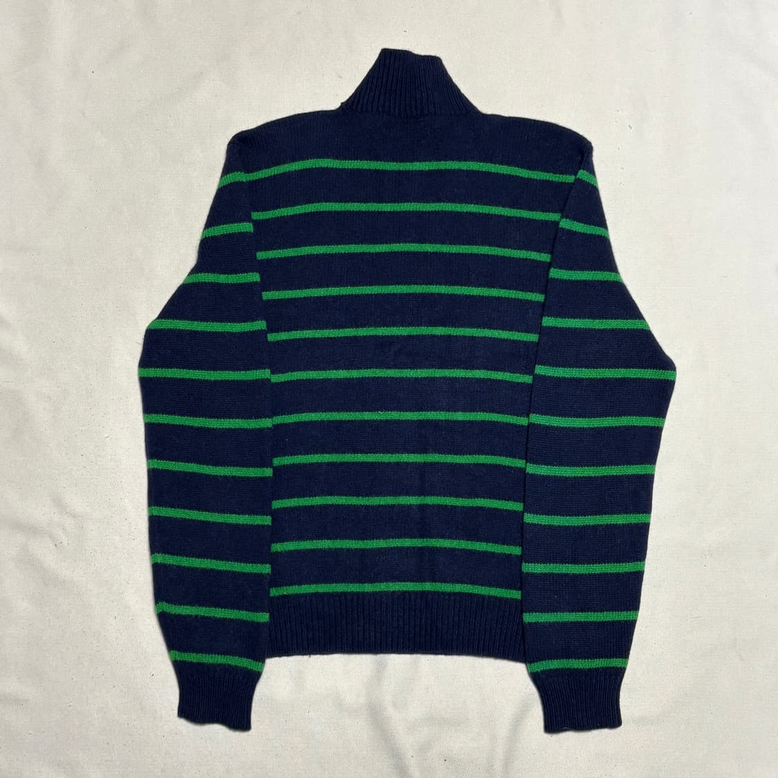 L 폴로랄프로렌 램스울 반집업 스트라이프 니트 상품이미지3