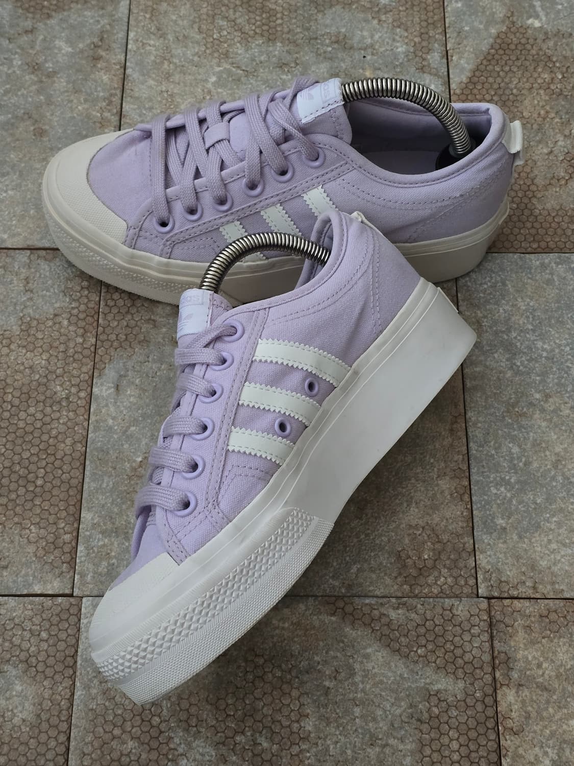 (235)아디다스 니짜 플랫폼 바이올렛  상품이미지6