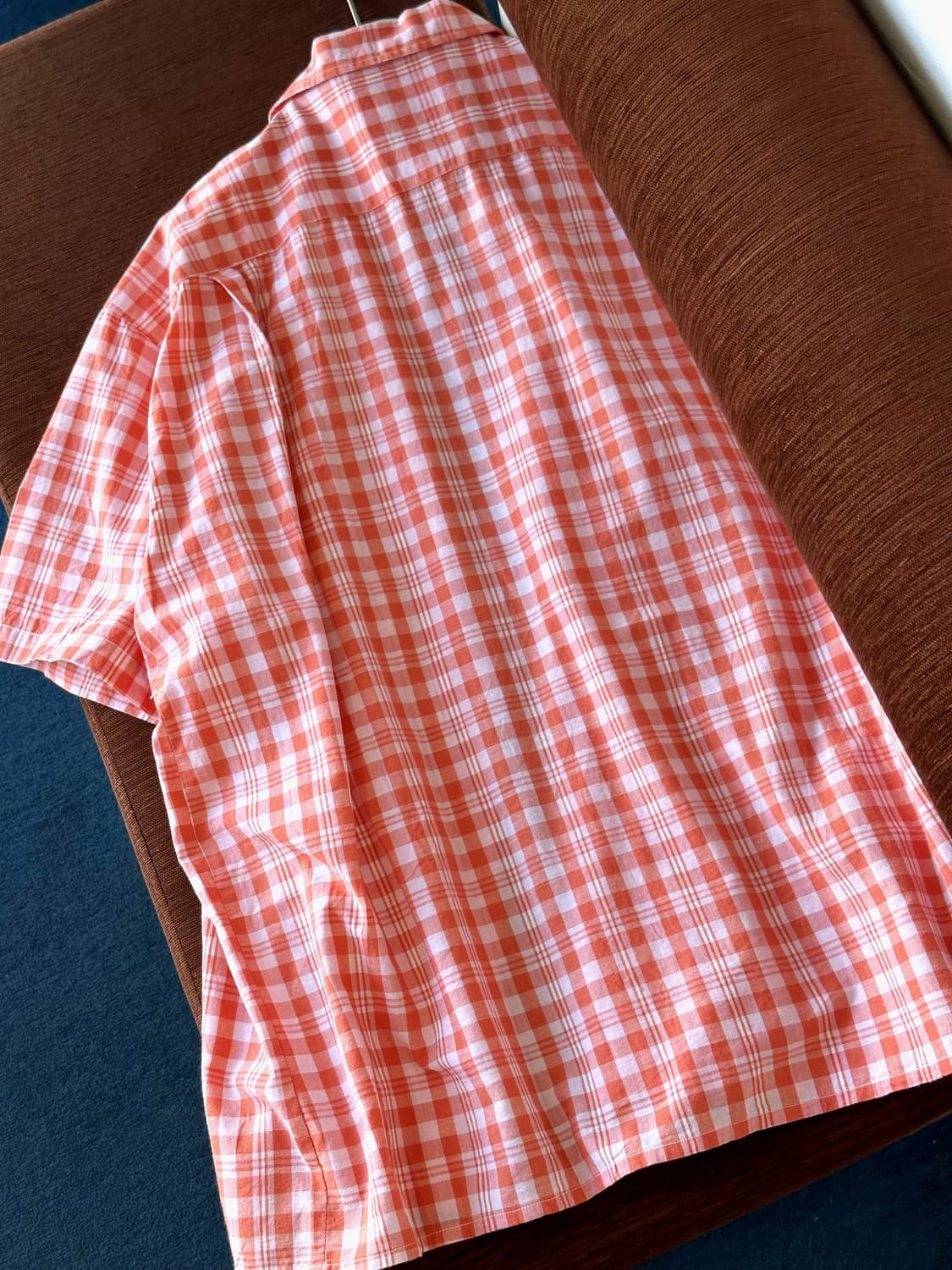 JPN made natural cotton check shirt 상품이미지10